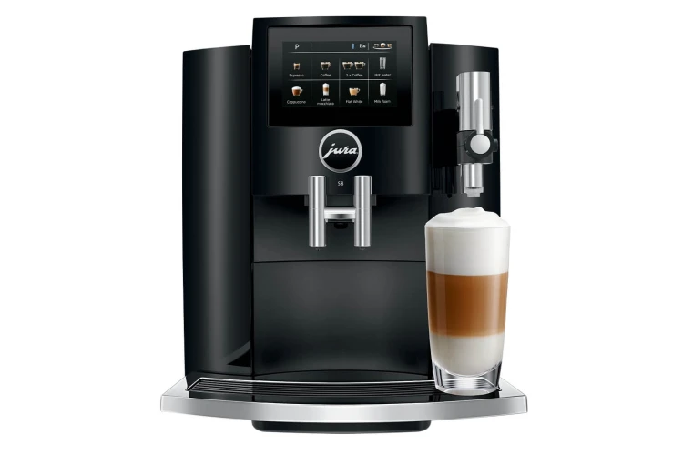 Ekspres Jura S8 EA w kolorze Piano Black, druga generacja