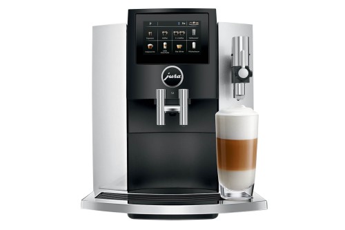 Ekspres Jura S8 EA w kolorze Moonlight Silver, druga generacja