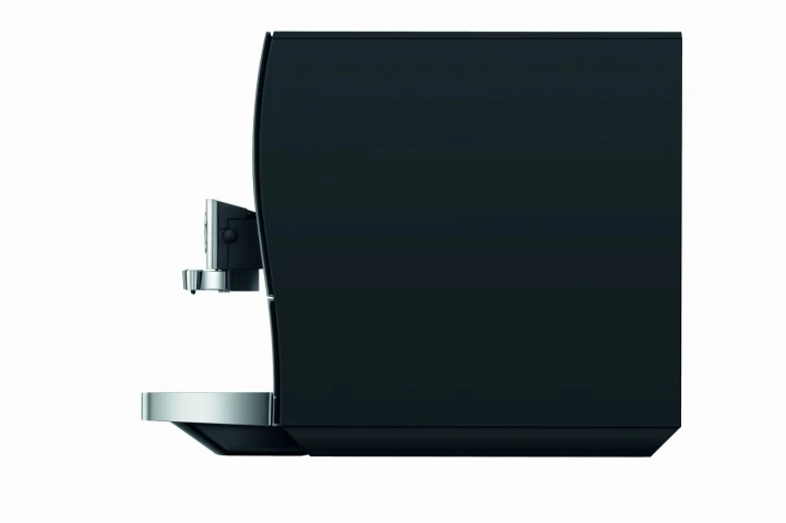 Ekspres Jura Z10 w kolorze Diamond Black, widok na prawy bok ekspresu
