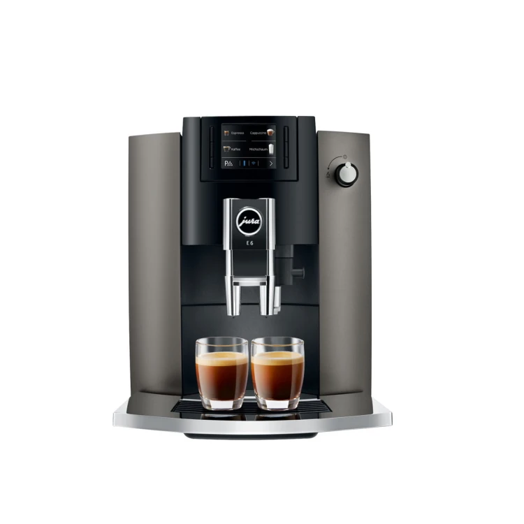 Ekspres Jura E6 EB w kolorze Dark Inox
