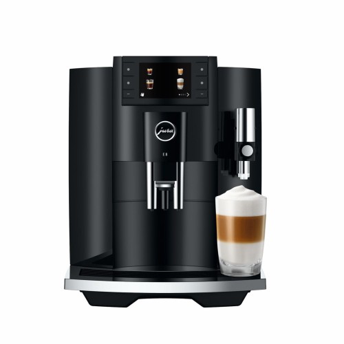 Ekspres Jura E8 EC w kolorze Piano Black, generacja czwarta
