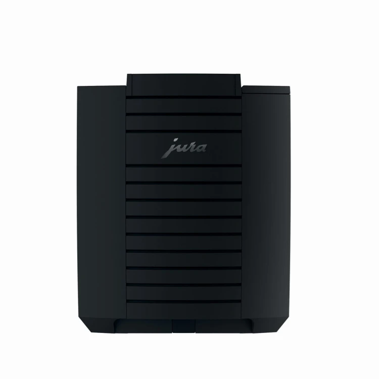 Ekspres Jura S8 EB w kolorze Piano Black, widok na tył ekspresu