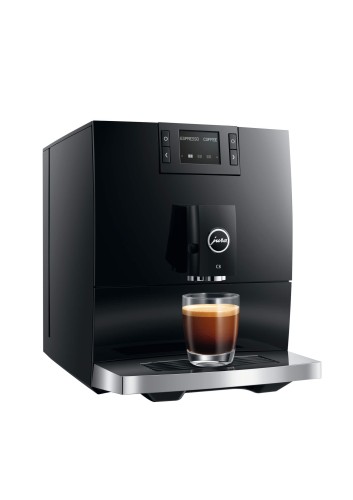 Ekspres Jura C8 EA w kolorze Piano Black, generacja pierwsza