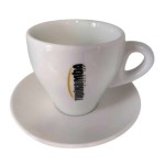 Filiżanka porcelanowa do cappuccino ze spodkiem 200ml TUPINAMBA