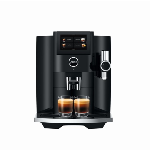 Ekspres Jura S8 EB w kolorze Piano Black, trzecia generacja
