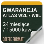 Gwarancja 24 miesięcy do ekspresu ATLAS W2L / W8L Coffee Format