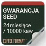 Gwarancja 24 miesiące do ekspresu SEED Coffee Format