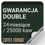 Gwarancja 24 miesiące do ekspresu DOUBLE