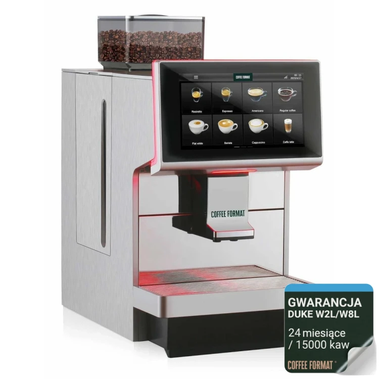 Coffee Format Ekspres do kawy DUKE W2L z gwarancją 24 miesiące