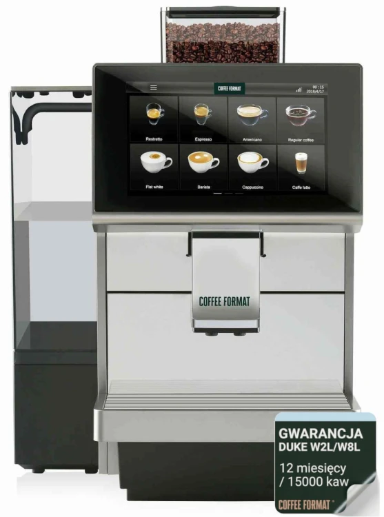 Coffee Format Ekspres do kawy DUKE W8L z gwarancją 12 miesięcy