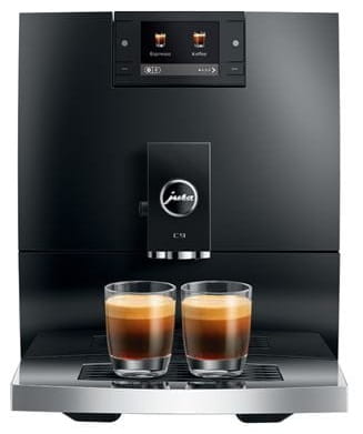 Ekspres Jura C9 EA w kolorze Piano Black, generacja pierwsza