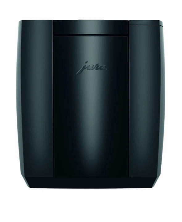 Ekspres Jura J8 w kolorze Piano Black, widok na tył ekspresu