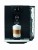 Ekspres Jura ENA 8 EC w kolorze Full Metropolitan Black, zaprezentowany z kawą latte macchiato