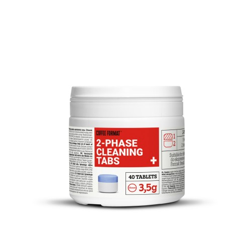 Coffee Format 2-phase Cleaning TABS+ 40x3,5g Tabletki do czyszczenia ekspresu