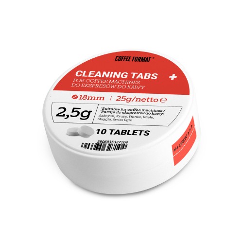Coffee Format Cleaning Tabs+ 10x2,5g Tabletki do czyszczenia ekspresów