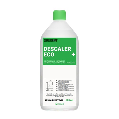 Coffee Format Eco Descaler+ 500ml Ekologiczny odkamieniacz do ekspresu VEGAN