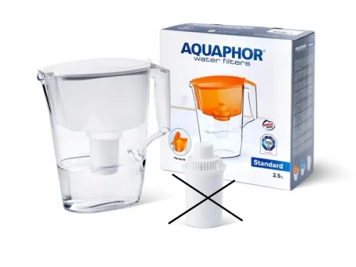 AQUAPHOR Dzbanek filtrujący Standard 2,5l biały na wkład B15 170L