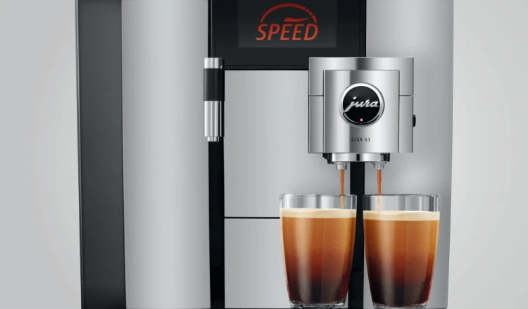 Funkcja SPEED w ekspresie Jura GIGA X3